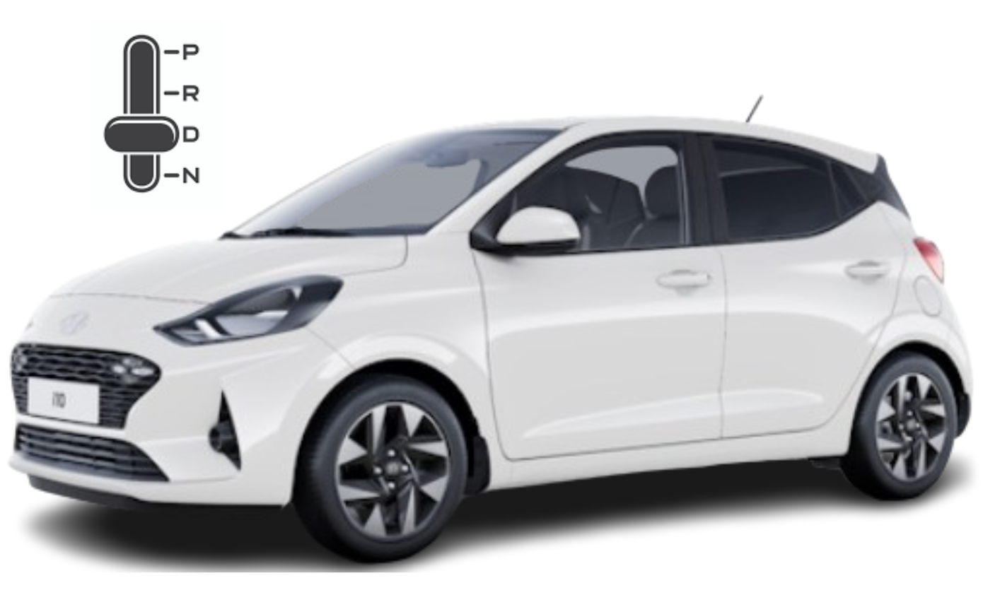 Hyundai – i10 (À partir de 8 500 FCFP)